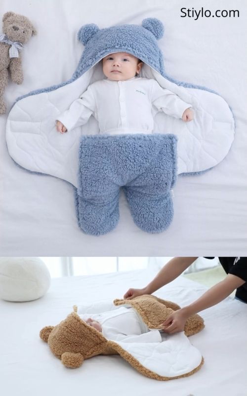 FluffyHug Winter Blanket for Babies
